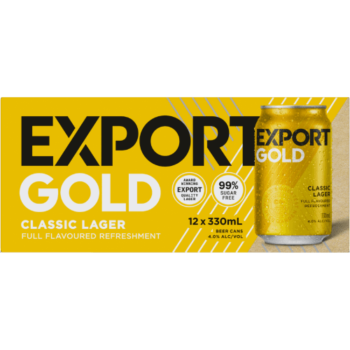 DB Export Gold Classic Lager Cans