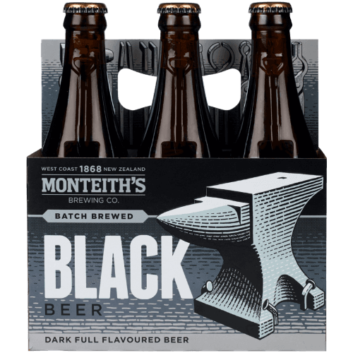 Monteith's Black Beer Bottles