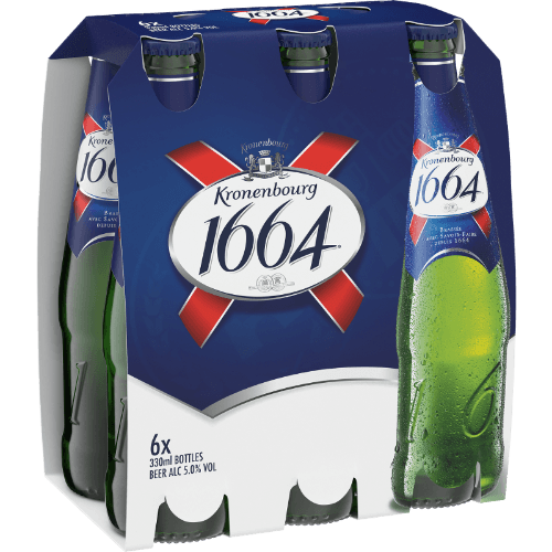 Kronenbourg 1664 Beer 6 × 330 mL