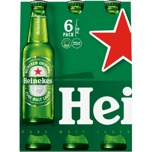 Heineken Lager Beer Bottles