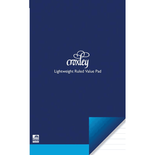 Croxley Lightweight Ruled Value Pad
