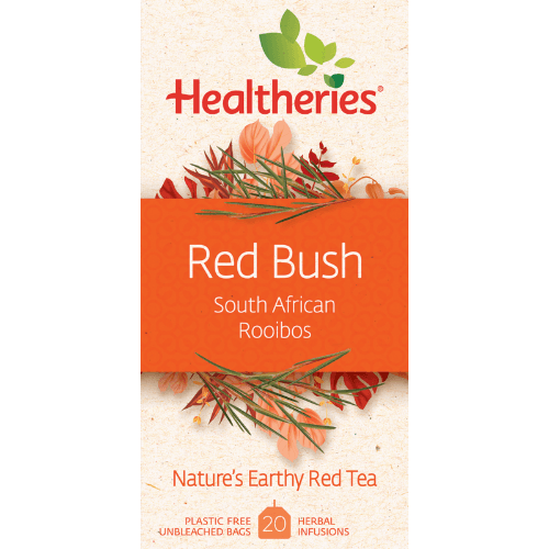 Healtheries Red Bush South African Rooibos Tea Bags 20 pack