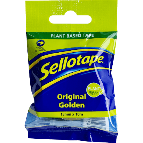 Sellotape Original Golden Cellulose Tape 15mm x 10m