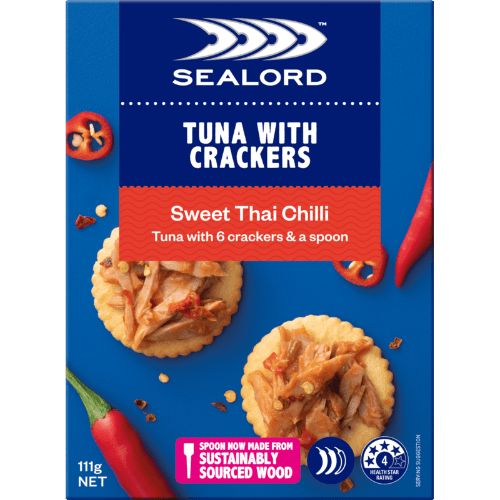 Sealord Sweet Thai Chilli Tuna With Crackers