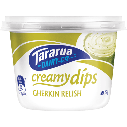 Tararua Gherkin Relish Creamy Dip