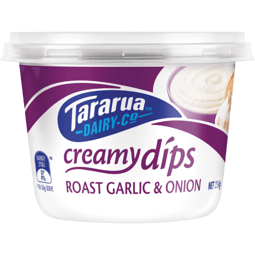 Tararua Roast Garlic & Onion Creamy Dip