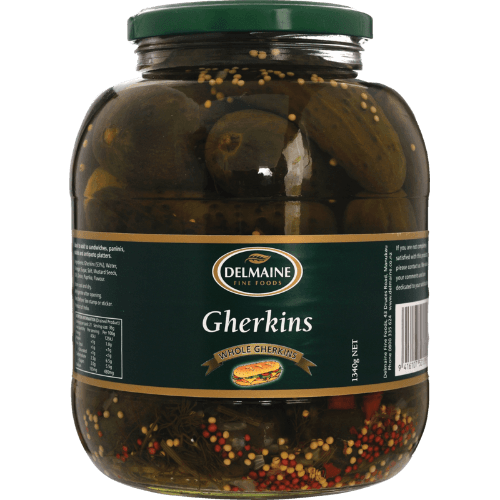 Delmaine Whole Gherkins