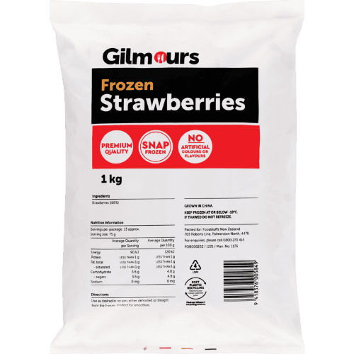 Gilmours Frozen Strawberries