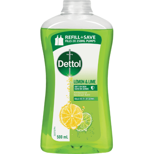 Dettol Lemon & Lime Antibacterial Liquid Hand Wash Refill