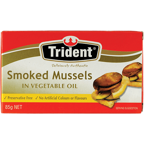 Trident Smoked Mussels In Vegetable Oil