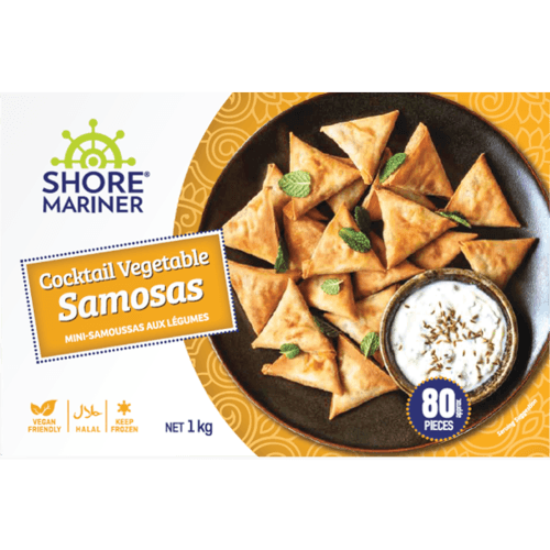Shore Mariner Cocktail Vegetable Samosas 1 kg