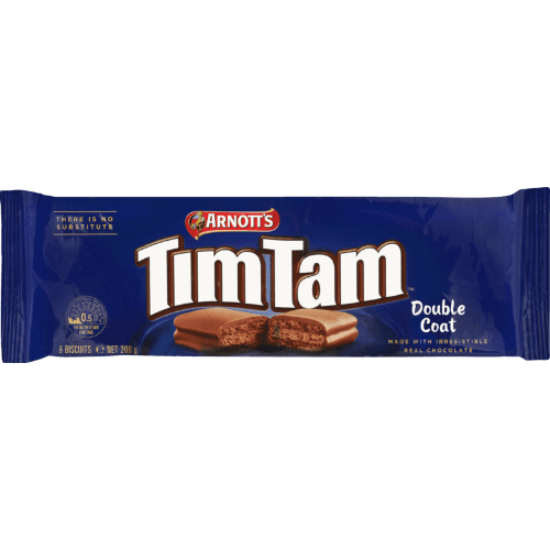 Arnott's Tim Tam Double Coat Chocolate Biscuits