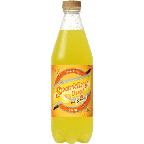 Schweppes Sparkling Duet Soft Drink 600 mL