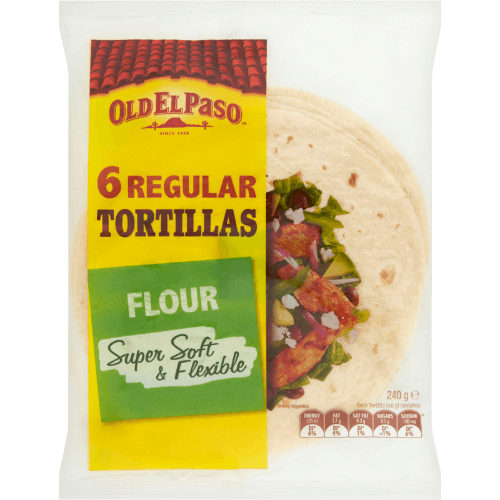 Old El Paso Flour Regular Tortillas