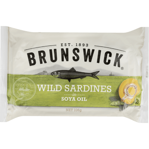 Brunswick Wild Sardines in Soya Oil