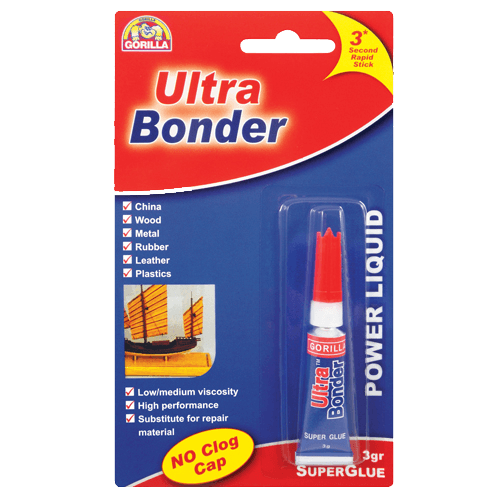 Gorilla Ultra Bonder Fix-It Super Glue