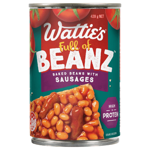 Wattie's Baked Beans With Sausages