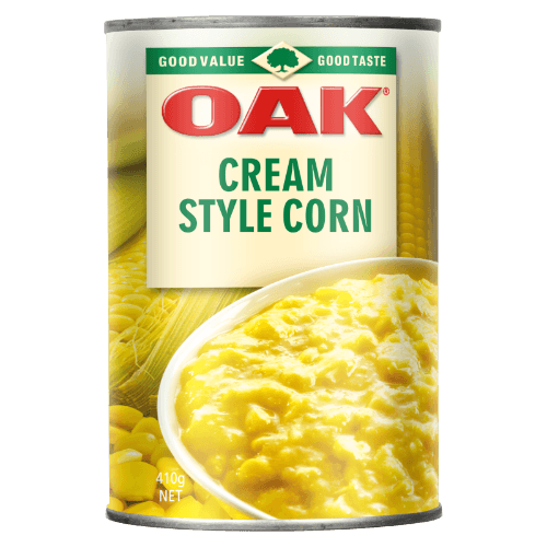 Oak Cream Style Corn 410 g