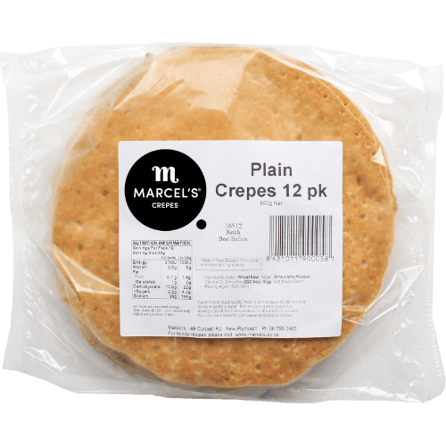 Marcel's Plain Crepes