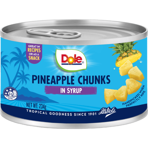 Dole Pineapple Chunks in Syrup