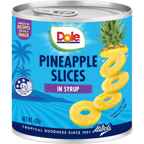 Dole Pineapple Slices In Syrup