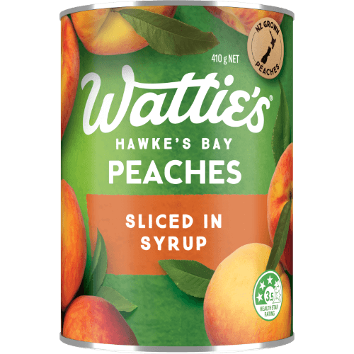 Wattie's Peaches Sliced In Syrup