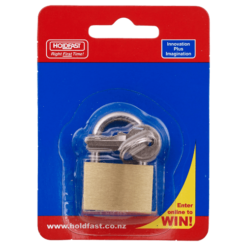 Holdfast Brass Padlock 30mm
