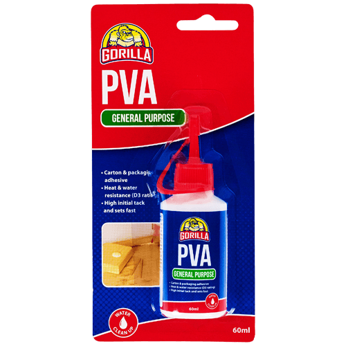 Gorilla General Purpose PVA Glue 60 mL