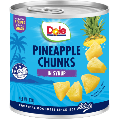 Dole Pineapple Chunks In Syrup