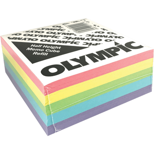 Olympic Memo Cube Half Height Refill