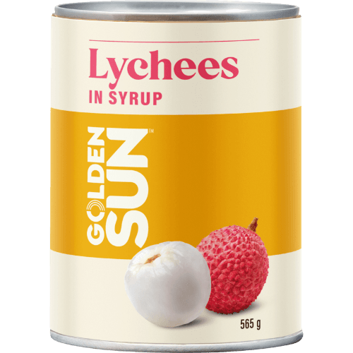 Golden Sun Whole Lychees In Syrup 565 g