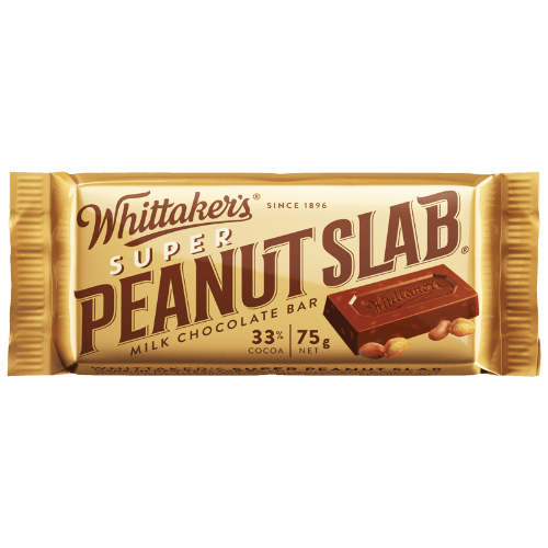 Whittaker's Super Peanut Slab Milk Chocolate Bar