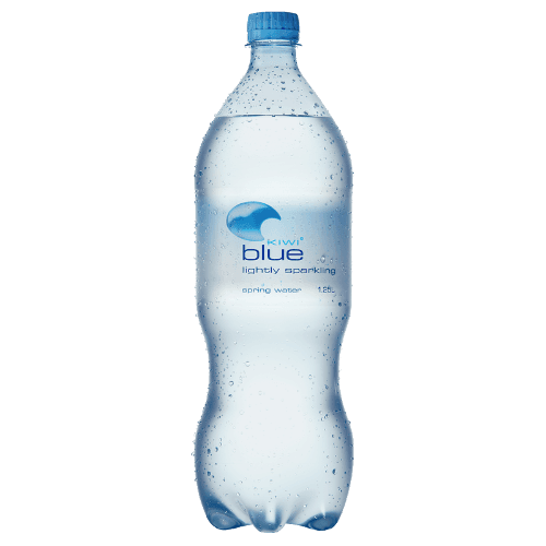 Kiwi Blue Lightly Sparkling Spring Water