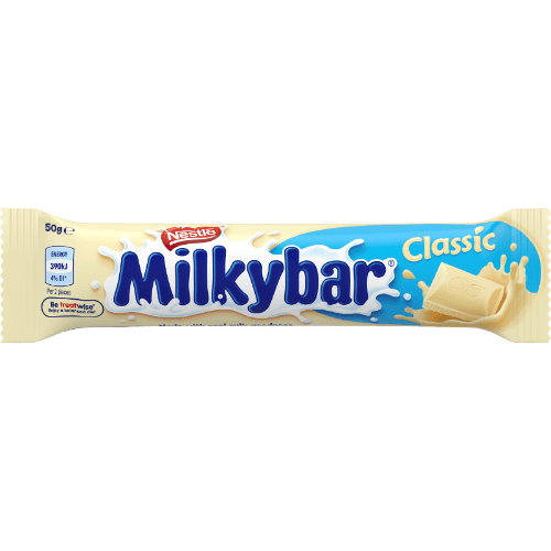 Nestle Milkybar Classic White Chocolate Bar 50 g