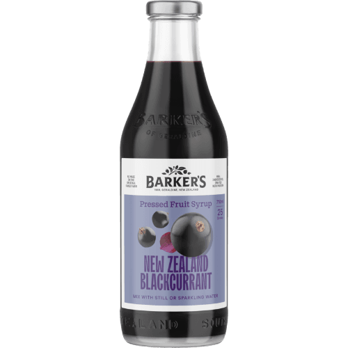 Barker's New Zealand Blackcurrant Pressed Fruit Syrup