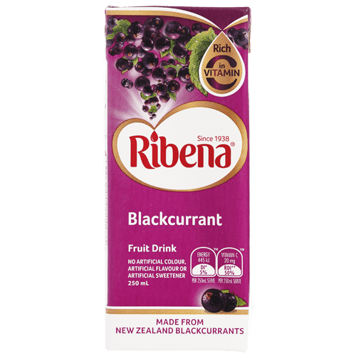 Ribena Blackcurrant Fruit Drink 250 mL