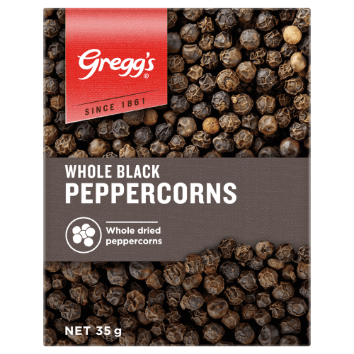 Gregg's Whole Black Peppercorns