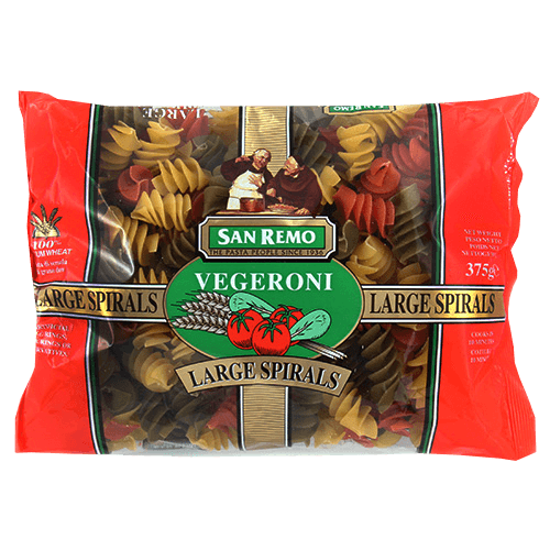 San Remo Vegeroni Large Spirals Pasta