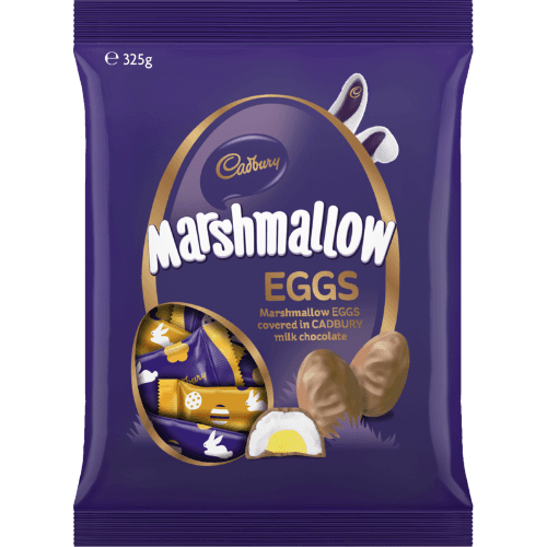 Cadbury Easter Marshmallow Eggs Large Bag