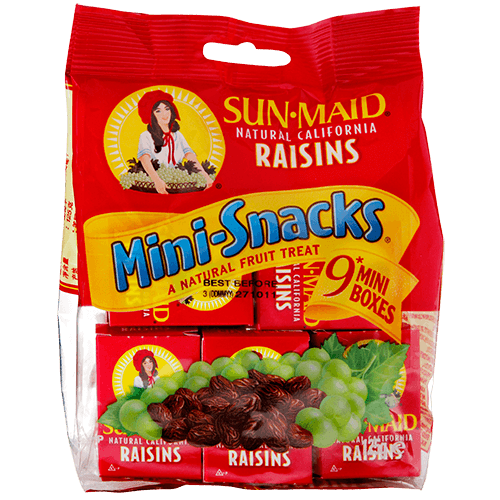 Sun-Maid Natural California Raisins 9 pack