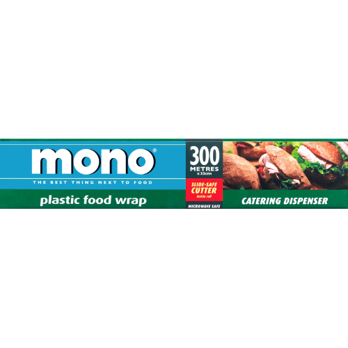 Mono Plastic Food Wrap 330mm Wide
