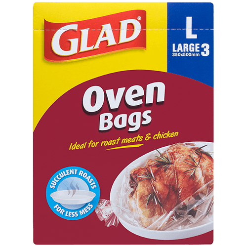 Glad Large Oven Bags 350 x 500mm