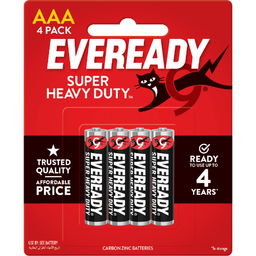 Eveready Super Heavy Duty AAA Battery