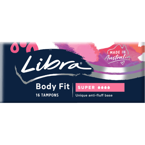Libra Body Fit Super Tampons