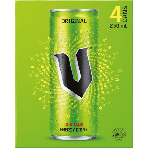 V Green Guarana Energy Drink