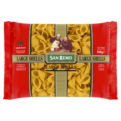 San Remo Large Shells Pasta