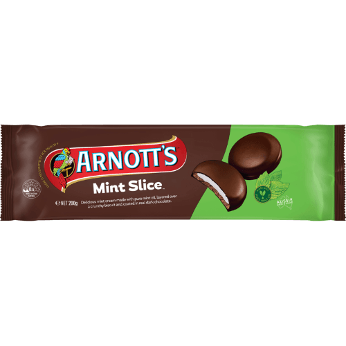 Arnott's Mint Slice Biscuits