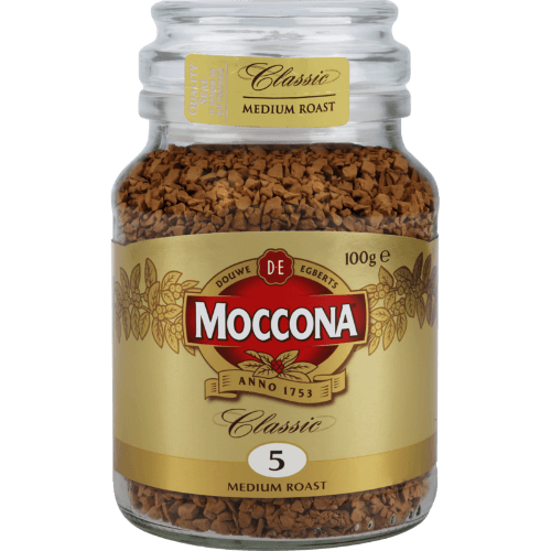 Moccona Classic Medium Roast Instant Coffee Jar
