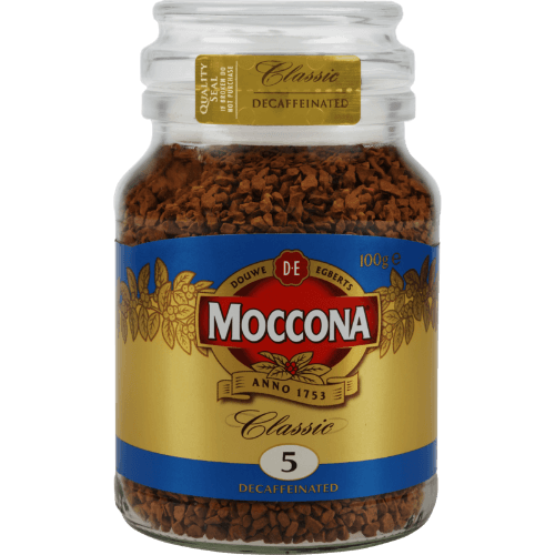 Moccona Classic Decaffeinated Instant Coffee Jar