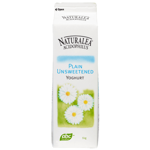 Naturalea Plain Unsweetened Acidophilus Yoghurt
